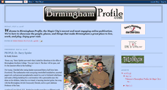 Desktop Screenshot of birminghamprofile.blogspot.com