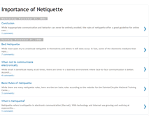 Tablet Screenshot of netiquetteimportance.blogspot.com