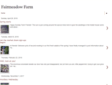 Tablet Screenshot of fairmeadowfarm.blogspot.com