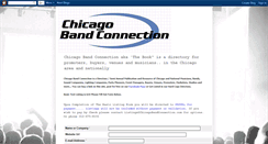 Desktop Screenshot of chicagobandconnection.blogspot.com