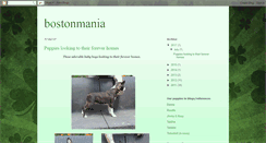 Desktop Screenshot of bostonmania.blogspot.com