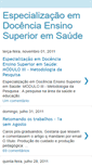 Mobile Screenshot of docencianoensinosuperioremsaude.blogspot.com
