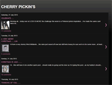 Tablet Screenshot of cherrypickins.blogspot.com