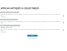 Tablet Screenshot of africanantiquesandcollectables.blogspot.com