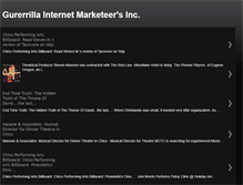 Tablet Screenshot of guerillaadvertisers.blogspot.com