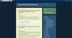 Desktop Screenshot of blackshoeswhitesocks.blogspot.com