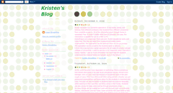 Desktop Screenshot of kristenstringfellow.blogspot.com