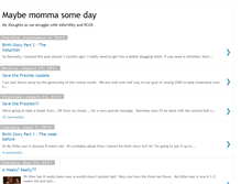 Tablet Screenshot of maybemommasomeday.blogspot.com