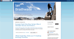 Desktop Screenshot of ianbraithwaite.blogspot.com