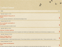 Tablet Screenshot of lathascorner.blogspot.com