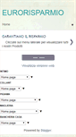 Mobile Screenshot of eurorisparmio.blogspot.com