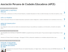 Tablet Screenshot of apceperu.blogspot.com