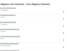 Tablet Screenshot of mogulusstreamingchannels.blogspot.com