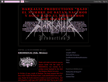 Tablet Screenshot of darkaliaproductions.blogspot.com