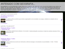 Tablet Screenshot of antenadocomgeografia.blogspot.com