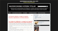Desktop Screenshot of macroeconomiaune09.blogspot.com