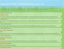 Tablet Screenshot of blogde5ceipjjrebollo.blogspot.com