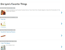 Tablet Screenshot of drelynnsfavoritethings.blogspot.com
