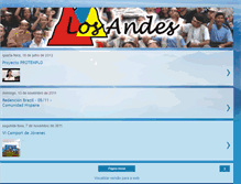 Tablet Screenshot of clubelosandes.blogspot.com