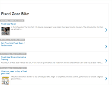 Tablet Screenshot of fixedgear-bike.blogspot.com