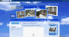 Desktop Screenshot of lacordillera-escampadero.blogspot.com