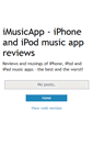 Mobile Screenshot of imusicapp.blogspot.com