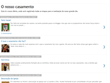Tablet Screenshot of diariodonossocasamento.blogspot.com