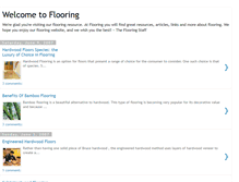 Tablet Screenshot of flooringresource.blogspot.com