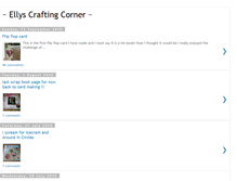 Tablet Screenshot of ellyscraftingcorner.blogspot.com