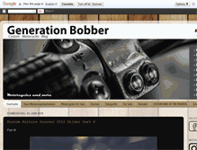 Tablet Screenshot of generation-bobber.blogspot.com