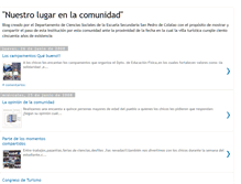 Tablet Screenshot of escuelasecundariadesanpedro.blogspot.com