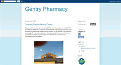 Desktop Screenshot of gentrypharmacy.blogspot.com