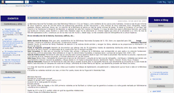 Desktop Screenshot of bibliotecasespana.blogspot.com