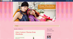 Desktop Screenshot of ohsoboho.blogspot.com