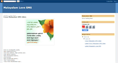 Desktop Screenshot of malayalam-love-sms.blogspot.com
