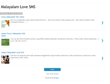 Tablet Screenshot of malayalam-love-sms.blogspot.com