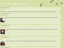 Tablet Screenshot of marinettessibiriskakatter.blogspot.com