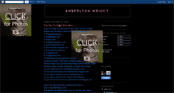 Desktop Screenshot of amberlynnsinger.blogspot.com