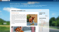 Desktop Screenshot of foohmaxagility.blogspot.com