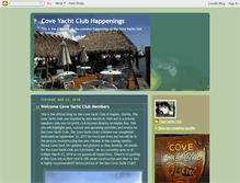 Tablet Screenshot of coveyachtclub.blogspot.com