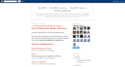 Desktop Screenshot of gate2011blog.blogspot.com