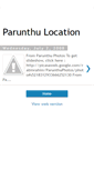 Mobile Screenshot of parunthulocation.blogspot.com