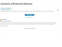 Tablet Screenshot of literaturayrevolucionmexicana.blogspot.com