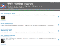 Tablet Screenshot of damakmultiplecampus.blogspot.com