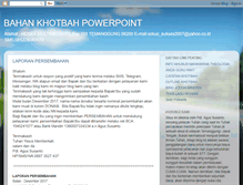 Tablet Screenshot of materi-khotbah.blogspot.com