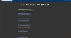 Desktop Screenshot of fotoperiodismo2008-09.blogspot.com