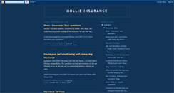 Desktop Screenshot of mollieinsurance.blogspot.com