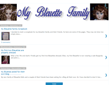 Tablet Screenshot of bleuettesandfriends.blogspot.com