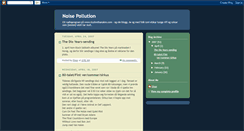 Desktop Screenshot of einarsnoisepollution.blogspot.com