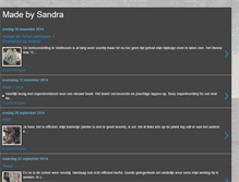 Tablet Screenshot of madebysandra.blogspot.com